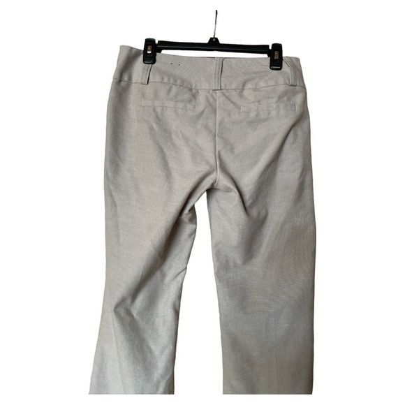 Maurices Womens Tan Dress Pants Trousers Flat Front‎ Stretch Flare Leg Size 9/10 - Picture 5 of 10